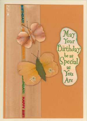 HC 100 - 5x7 Handcrafted Greeting Card