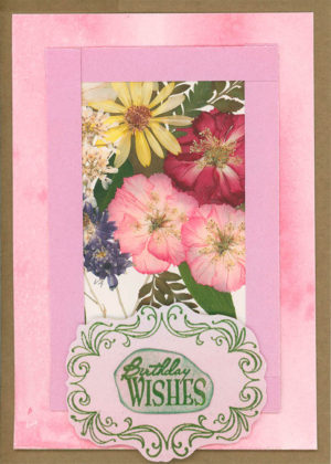 HC 102 - 5x7 Handcrafted Greeting Card