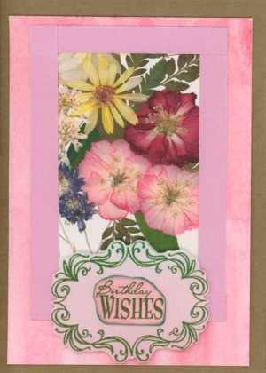 HC 107 - 5x7 Handcrafted Greeting Card