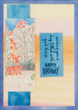 HC 111 - 5x7 Handcrafted Greeting Card