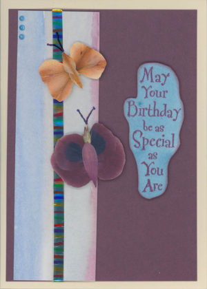 HC 112 - 5x7 Handcrafted Greeting Card