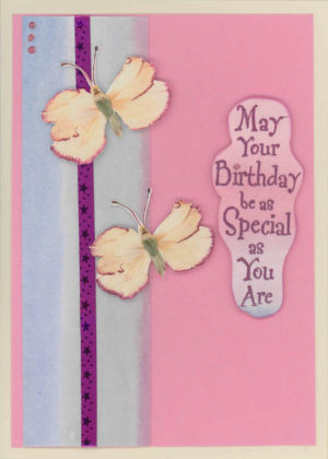 HC 113 - 5x7 Handcrafted Greeting Card