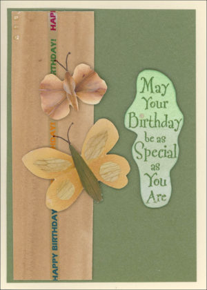 HC 118 - 5x7 Handcrafted Greeting Card