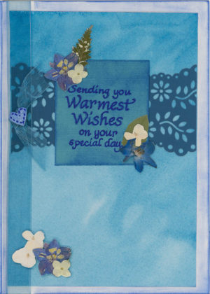 HC 128 - 5x7 Handcrafted Greeting Card