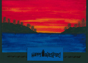 HC 154 - 5x7 Handcrafted Greeting Card