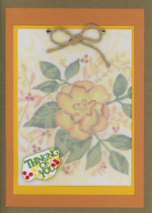 HC 195 - 5x7 Handcrafted Greeting Card