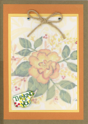 HC 196 - 5x7 Handcrafted Greeting Card